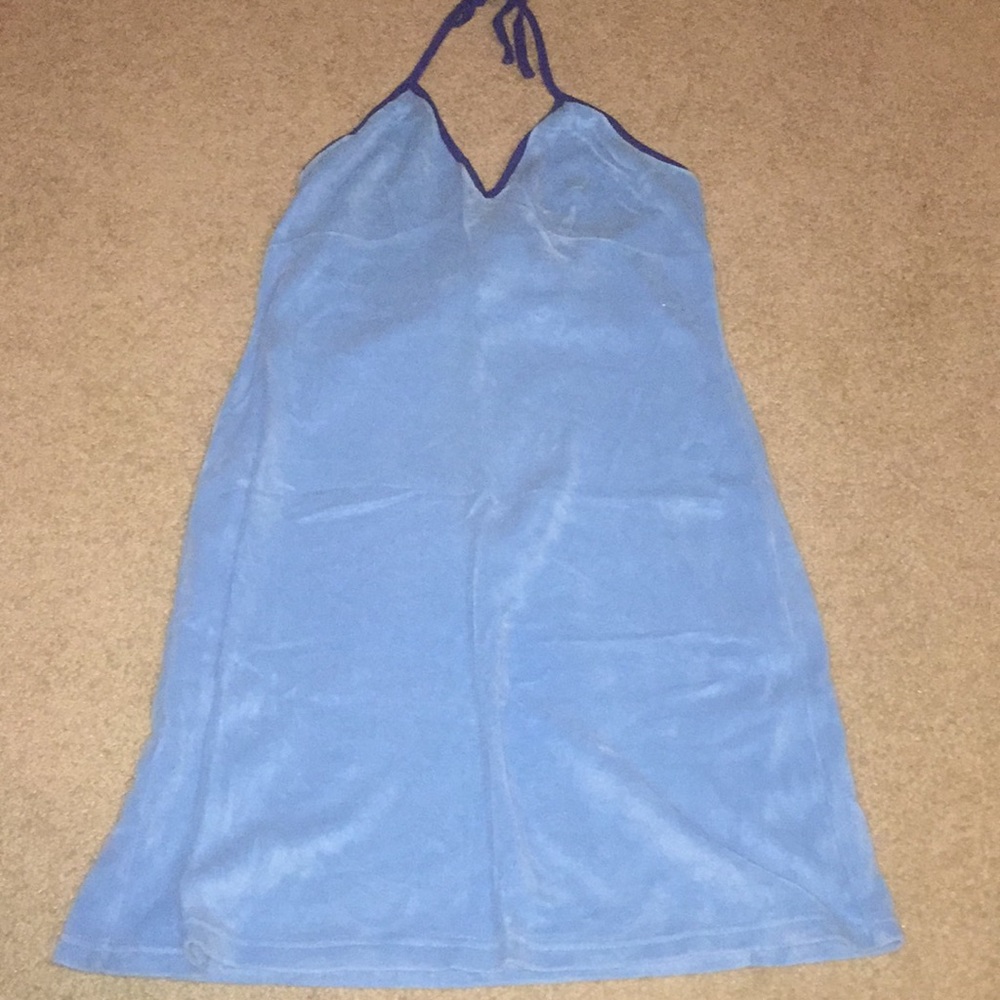 Express Terry Cloth Halter Dress